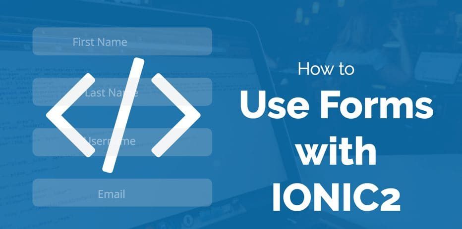 IONIC2 Forms